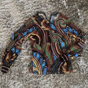 Vici paisley blouse
